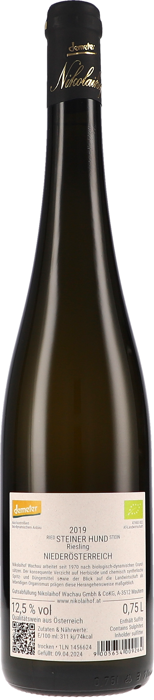 Steiner Hund, Riesling trocken