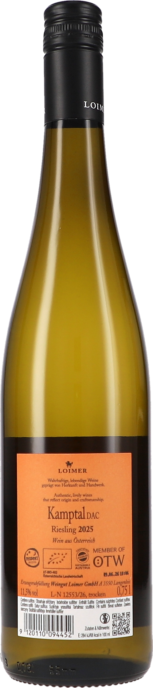 Riesling Kamptal DAC