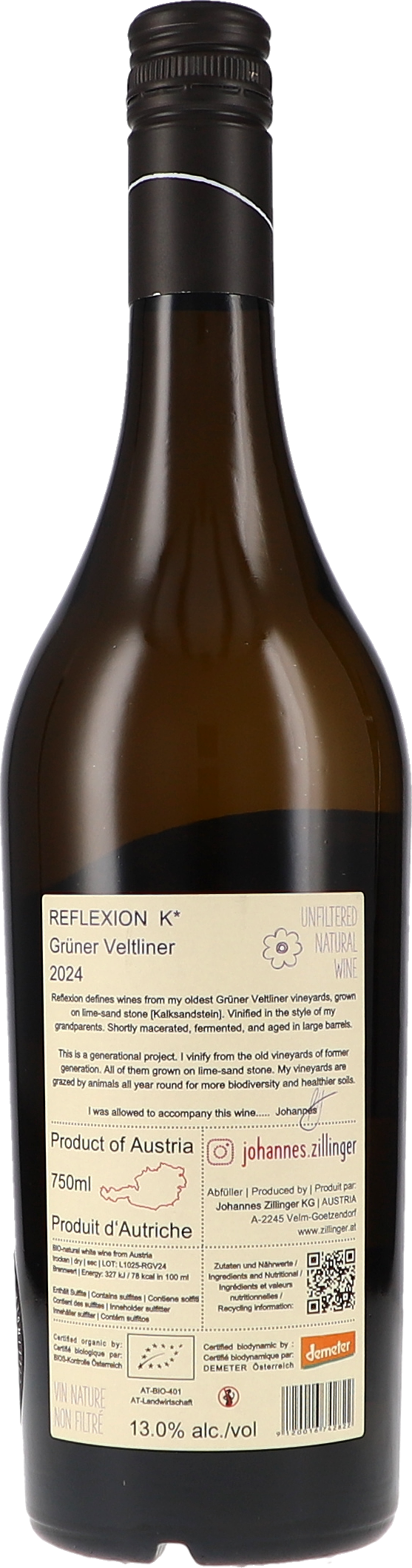 Reflexion K* Grüner Veltliner