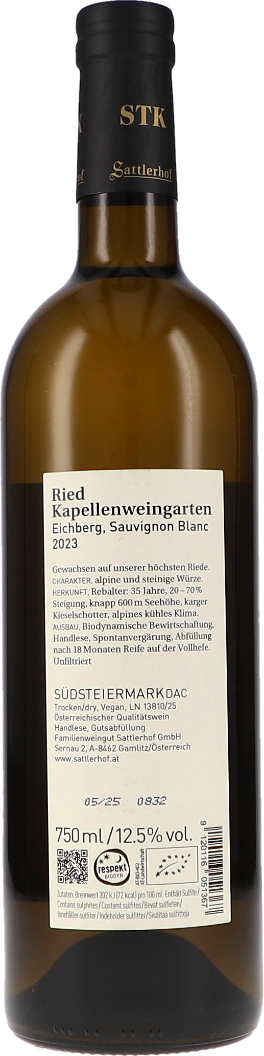 Ried Kapellenweingarten Sauvignon Blanc DAC