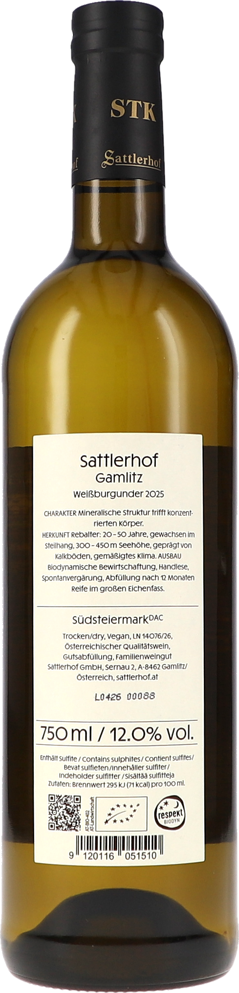 Gamlitz Weissburgunder DAC