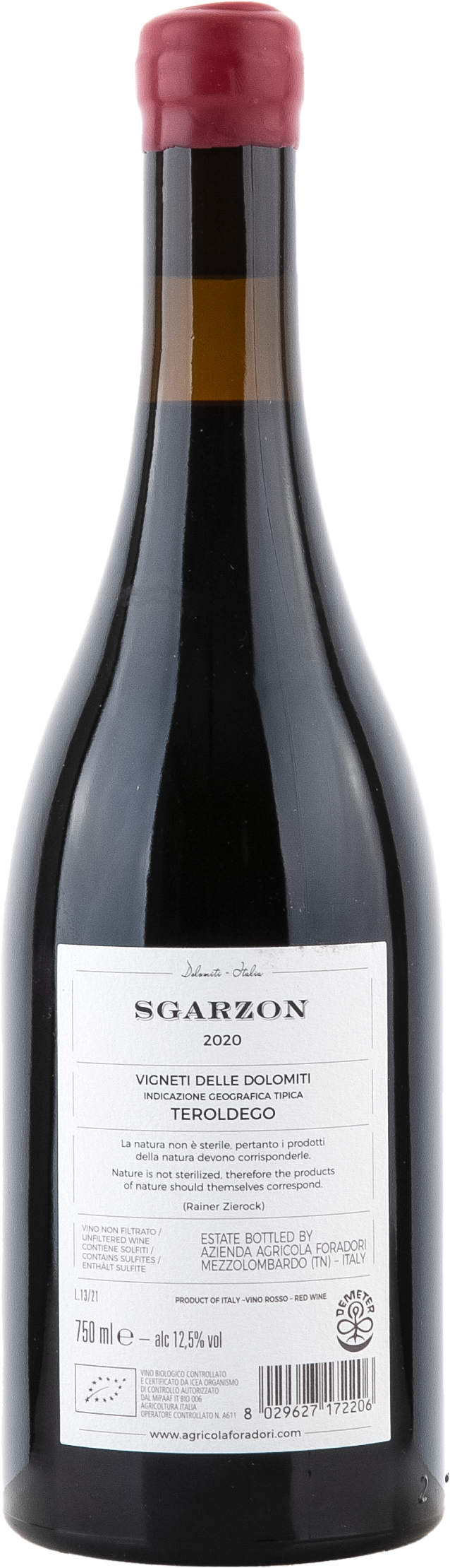 Sgarzon Teroldego Vigneti delle Dolomiti IGT