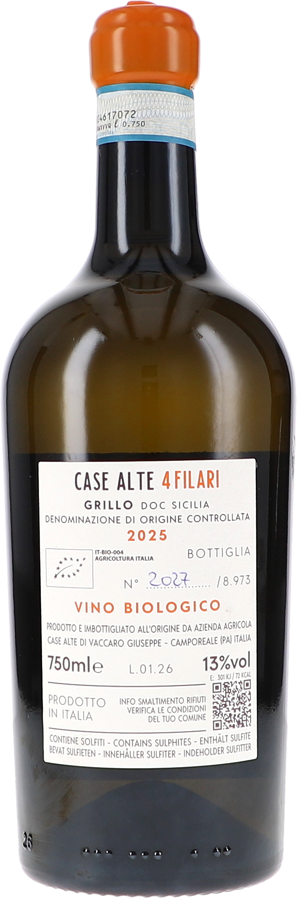 4 Filari Grillo DOC Sicilia