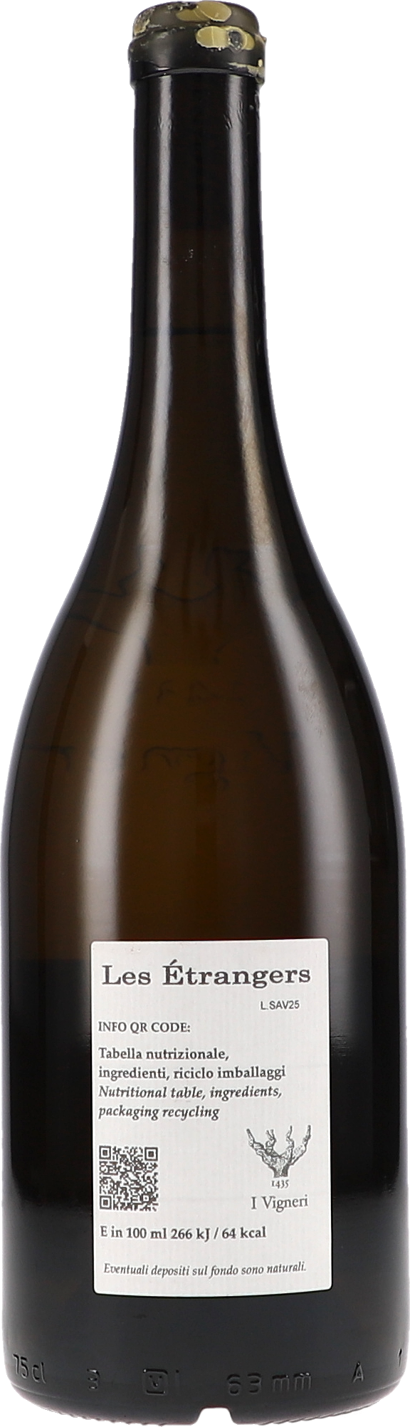 Les Étrangers Vino Bianco