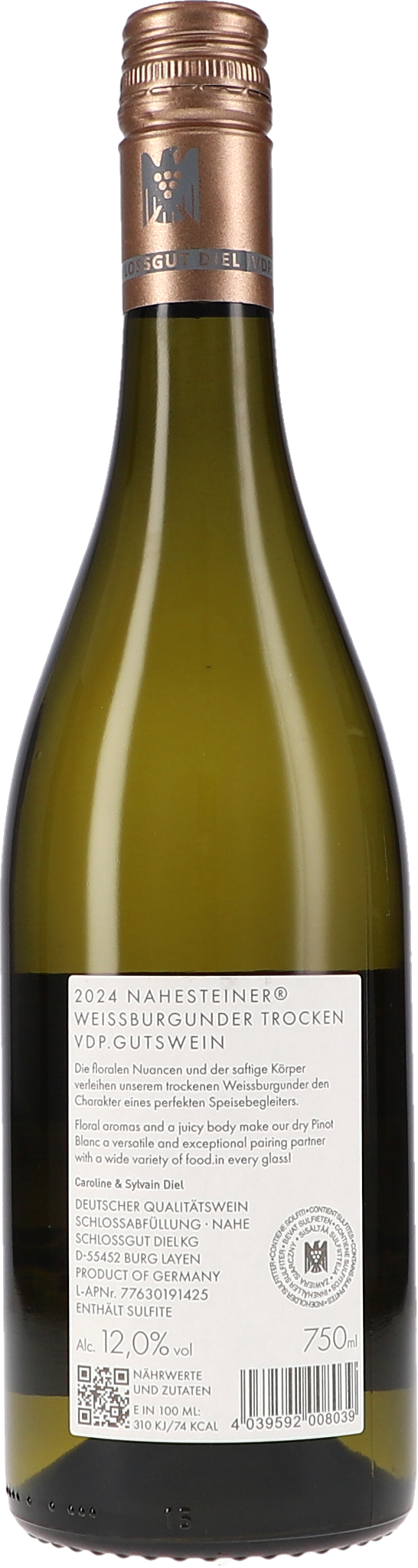 Nahesteiner Weissburgunder