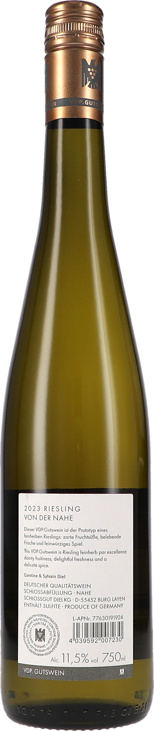 Riesling Von Der Nahe