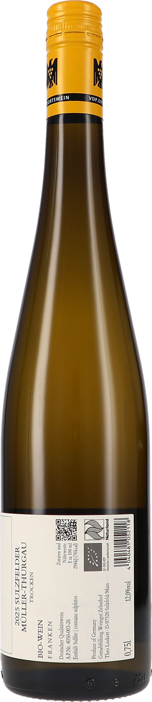 Sulzfelder Müller-Thurgau trocken