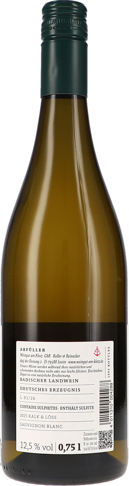 Sauvignon Blanc Kalk und Löss