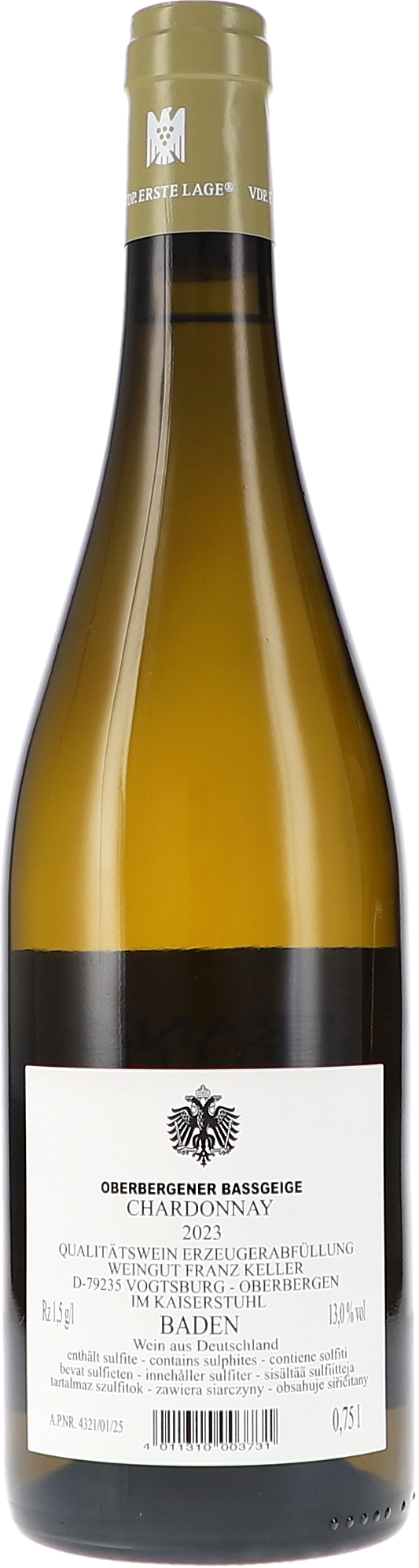 Oberbergener Bassgeige Chardonnay VDP Erste Lage