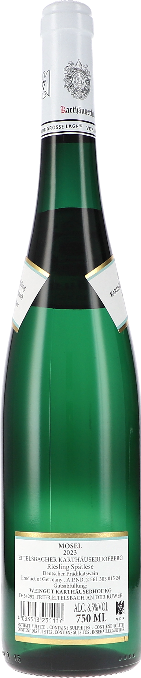 Riesling Karthäuserhofberg Spätlese VDP Grosse Lage