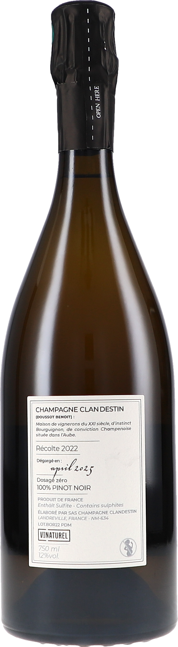 BORÉAL, Brut Nature PDM