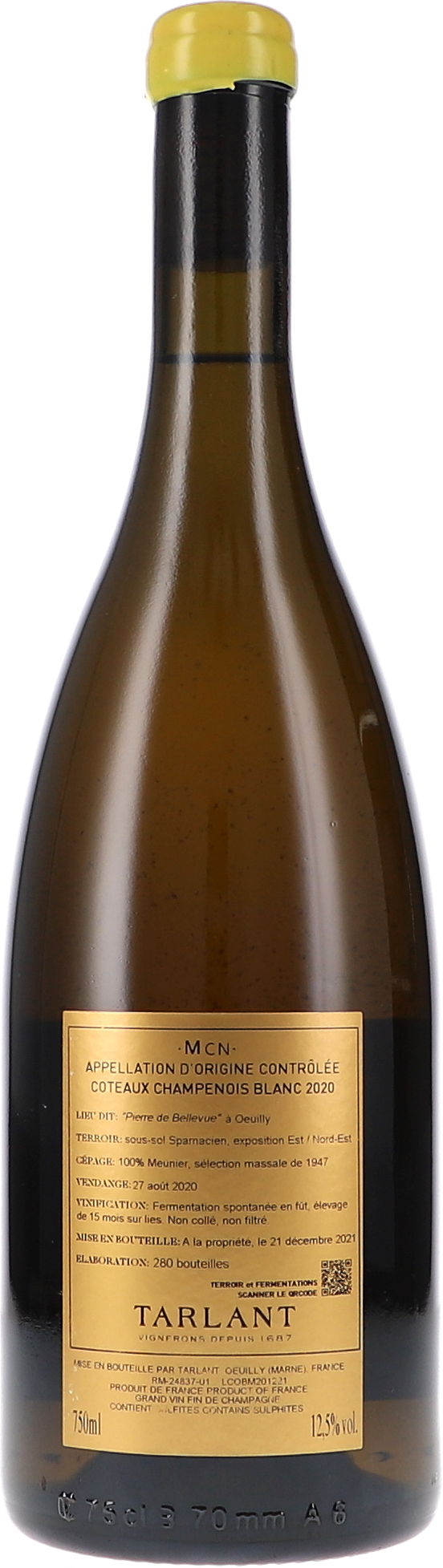 Coteaux Champenois Blanc "Pierre de Bellevue" Oeuilly 