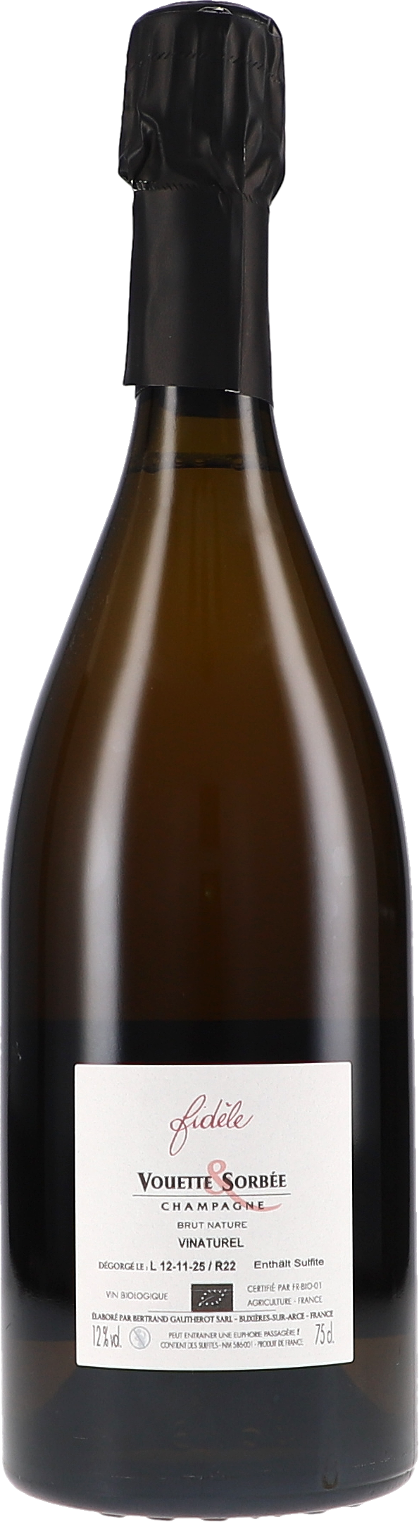 Fidèle Brut Nature R22