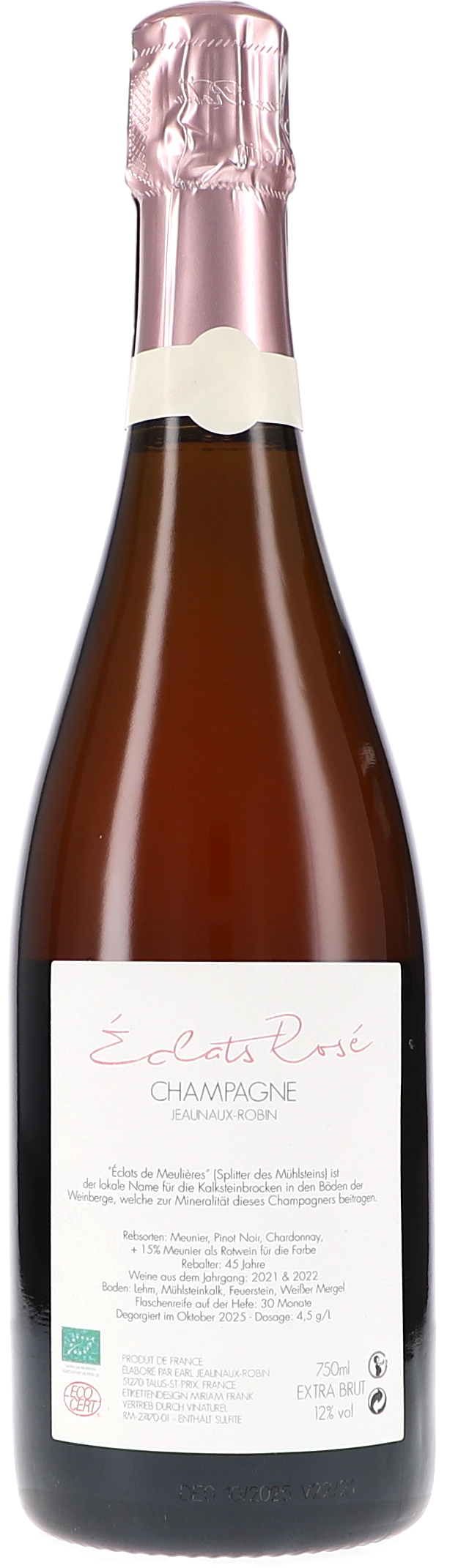 "Éclats Rosé" Édition Speciale Extra Brut 2021/2022