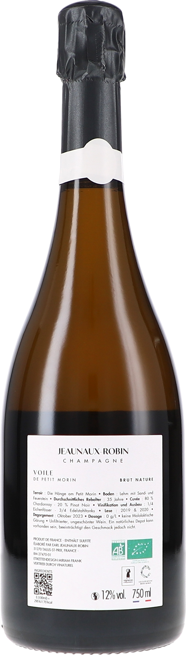 Voile de Petit Morin, Brut Nature L19/20