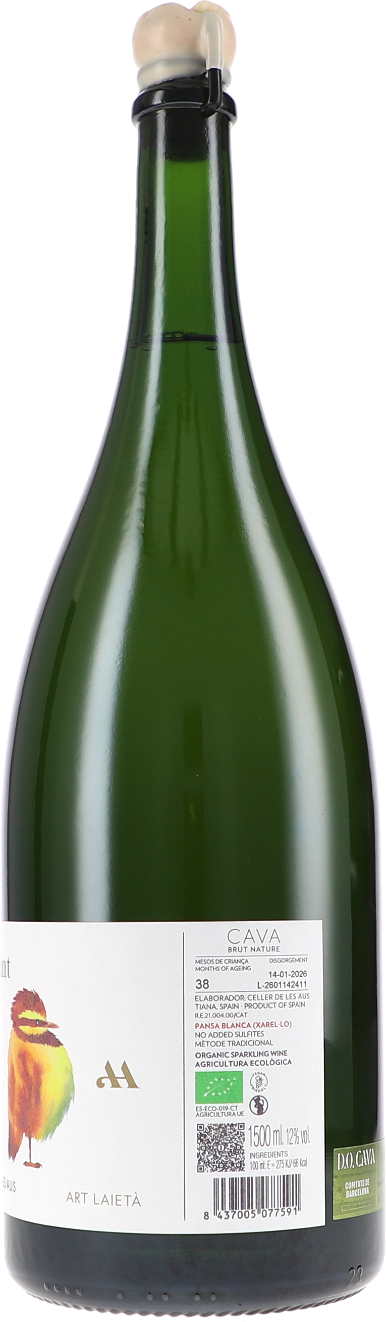 Bruant Brut Nature, ungeschwefelt