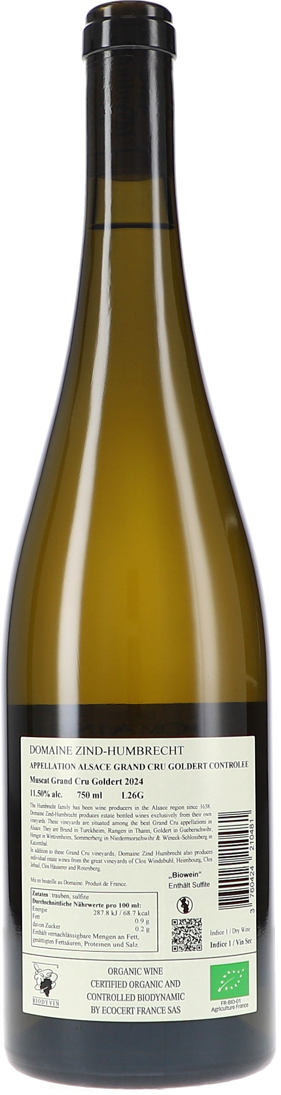 Muscat Goldert Grand Cru