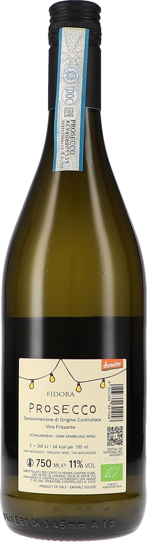 Civranetta Prosecco DOC Frizzante, screw cap, Design-Edition