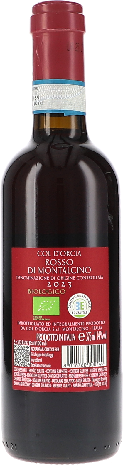 Rosso di Montalcino DOC