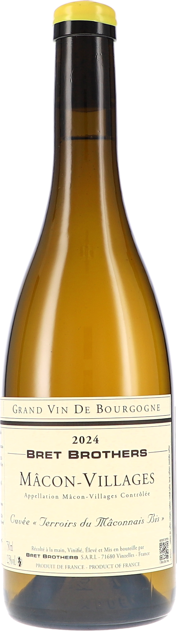 Mâcon-Villages "Terroirs du Mâconnais Bis" AOC Flasche, Alkohol, Bier, Schnaps, Weinflasche