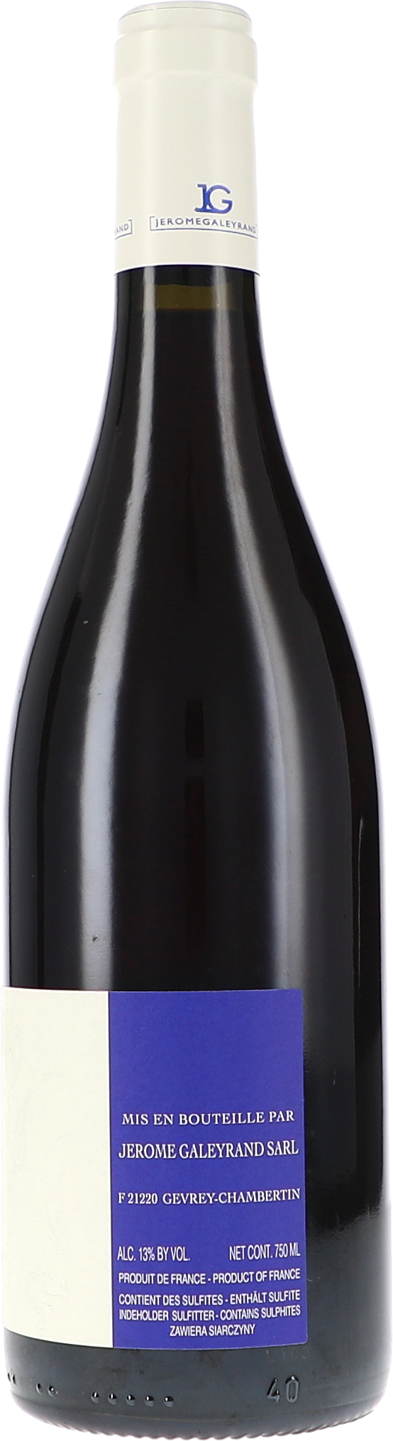 Weißwein, Rotwein, Flasche, Weinflasche, Etikett im Blau