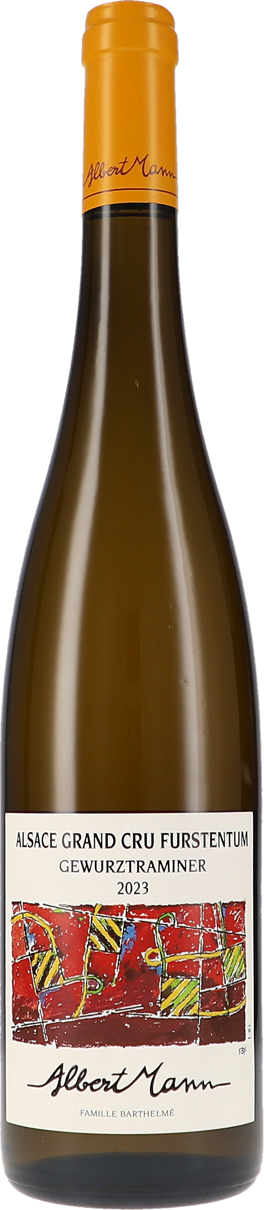 Weißwein, Gewürztraminer, Elsass Grand Cru, Jahrgang 2023, Glasflasche