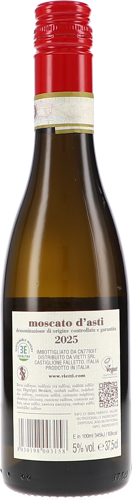 moscato, Sekt/Schaumwein, Flasche, 2025, roter Deckel