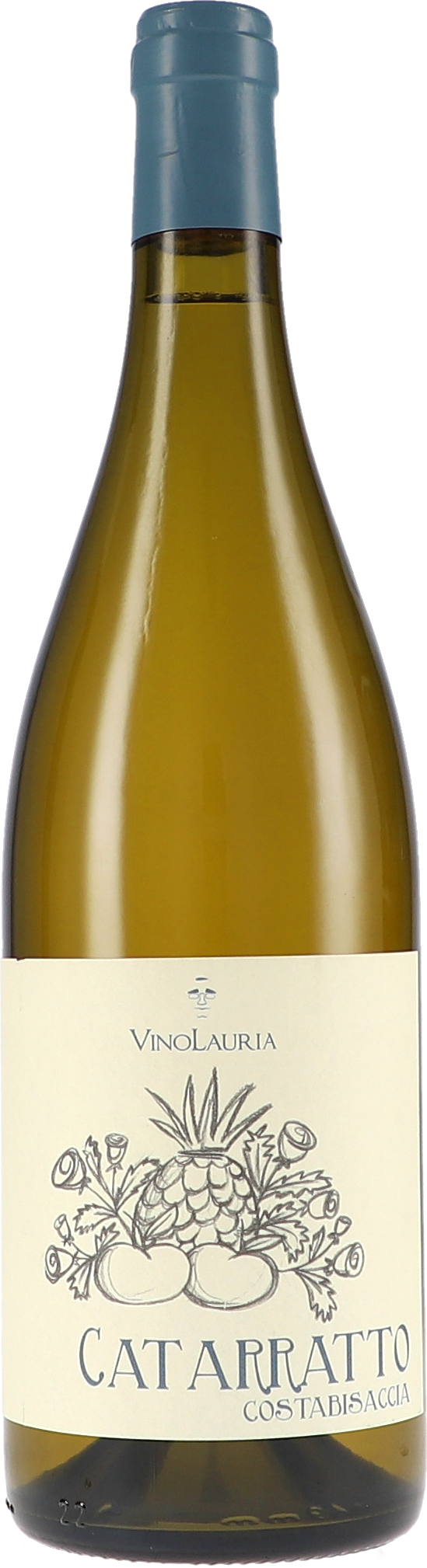 Weißwein, Riesling?, Cataratto, Flasche, Etikett