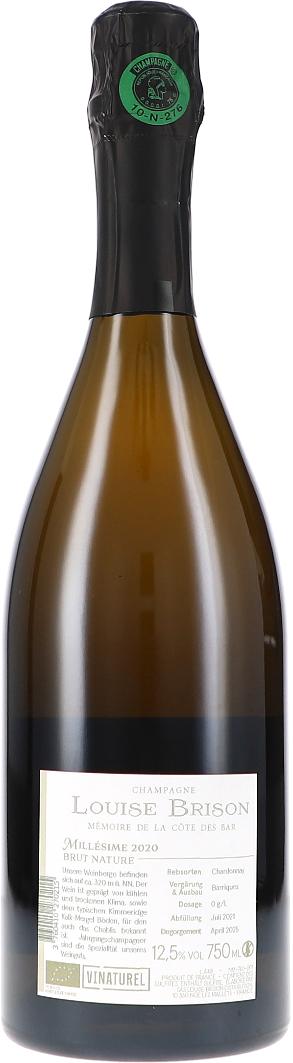 champagne, flasche, sektswein, grünes etikett, 750 ml
