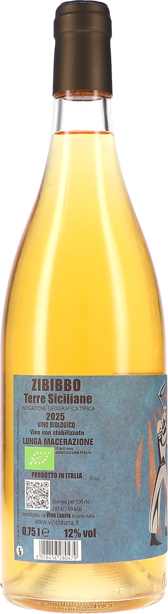 Weißwein, Zibibbo, Bio-Wein, Sizilien, 0,75-Liter-Flasche