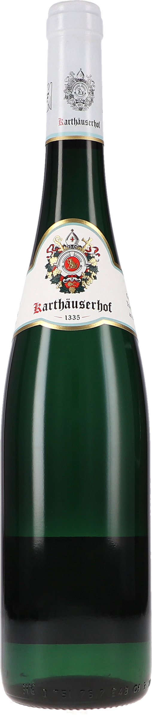 Riesling Eitelsbacher Alte Reben trocken VDP Ortwein Sekt, Flasche, Korken, Etikett, grün