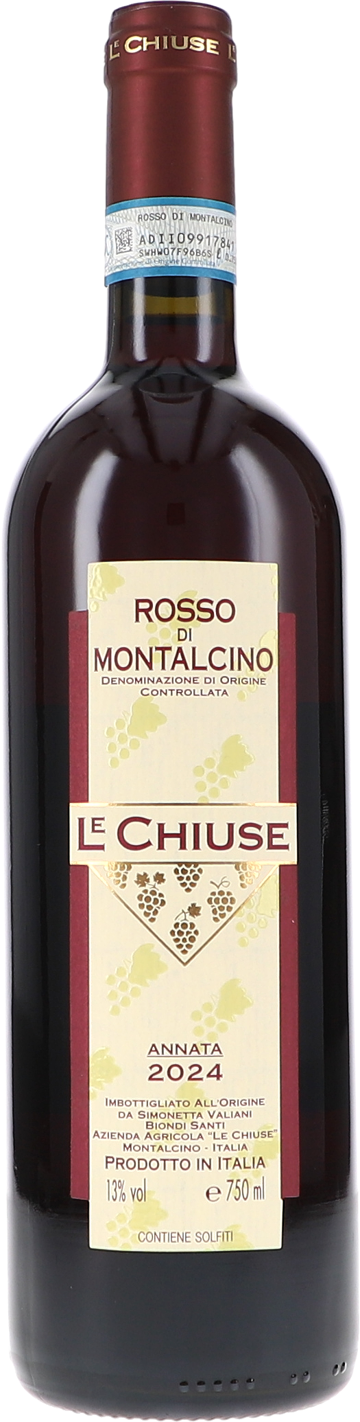 Rotwein, Italien, 750ml, Le Chiuse, Rosso di Montalcino