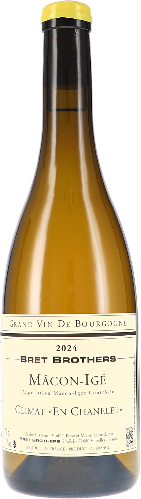 Mâcon-Igé Climat "En Chanelet" AOC Flasche, Alkohol, Bier, Getränk