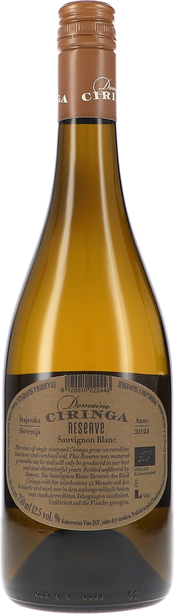 Weißwein, Sauvignon Blanc, Reserve, Flasche 0,75l, Domaine Cringa