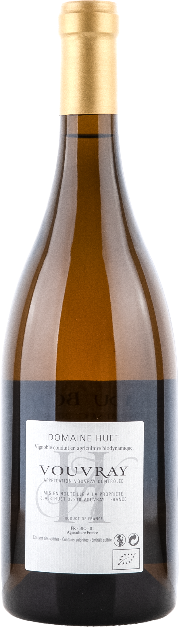 Weißwein, Weinflasche, Biodynamisch, Französischer Wein, Etikett