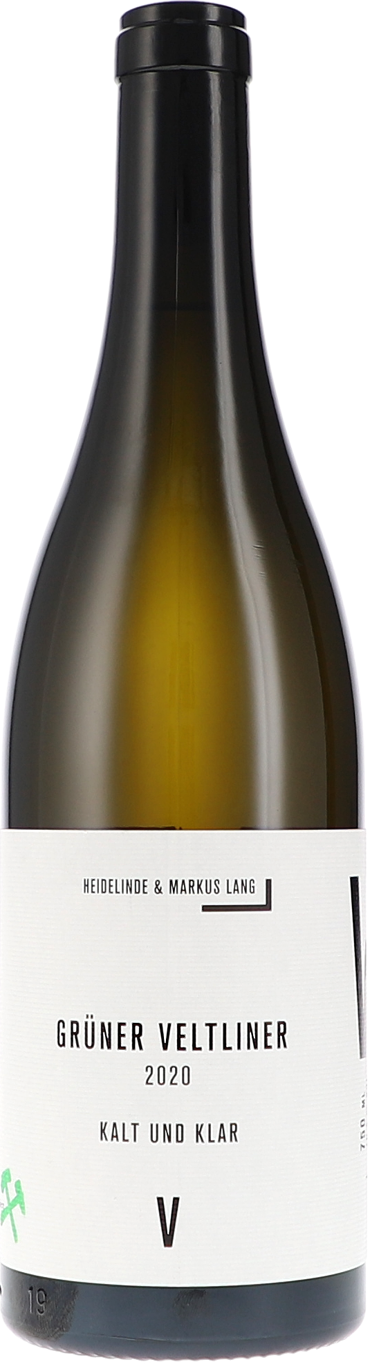 Weißwein, Grüner Veltliner, Kühl & klar, 2020, Flasche
