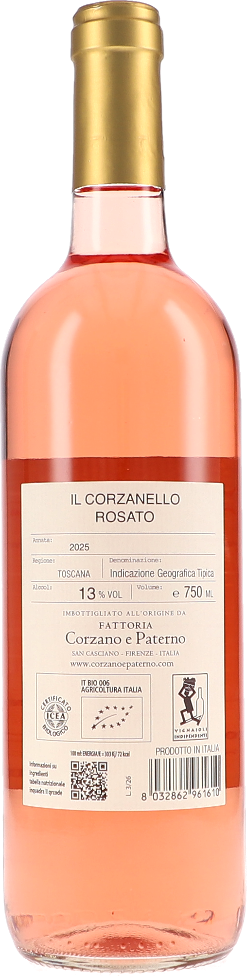 Weißwein, Rosé, Flasche, Italien, 750 ml