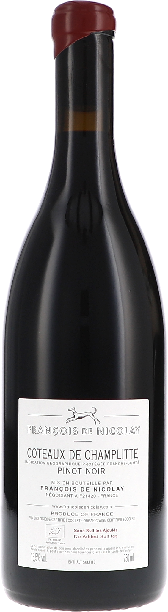 rotwein, pinot noir, francois de nicolay, champagne?