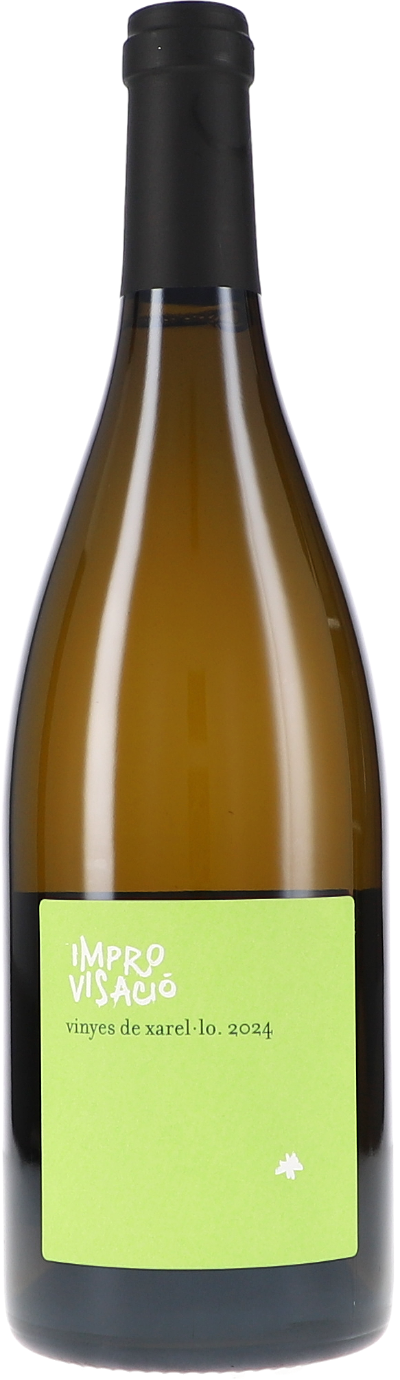 weißwein, flasche, grünes-etikett, vinyes de xarel-lo 2024, weinflasche