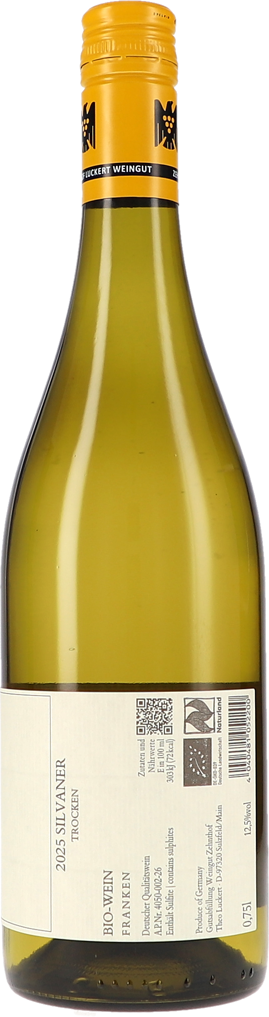 Weißwein, Bio-Wein, Trocken, Franken, Flasche