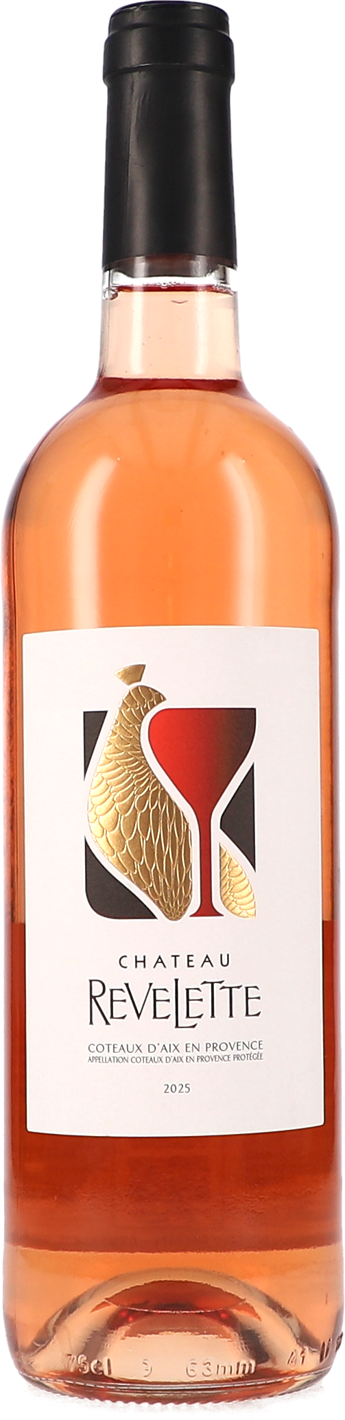 rosé, flasche, wein, gläser, etikett