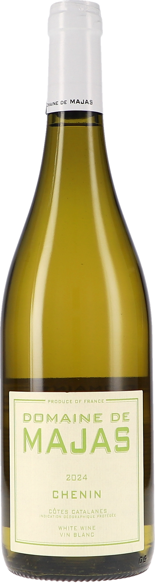 white wine, bottle, greenish-yellow, label, côtes catalanes