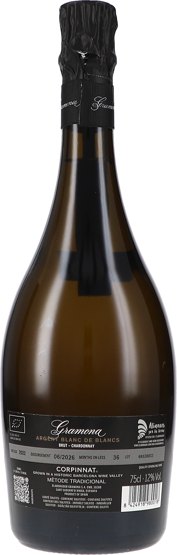 Schaumwein, Cava, Weißwein, Chardonnay, Braune Flasche