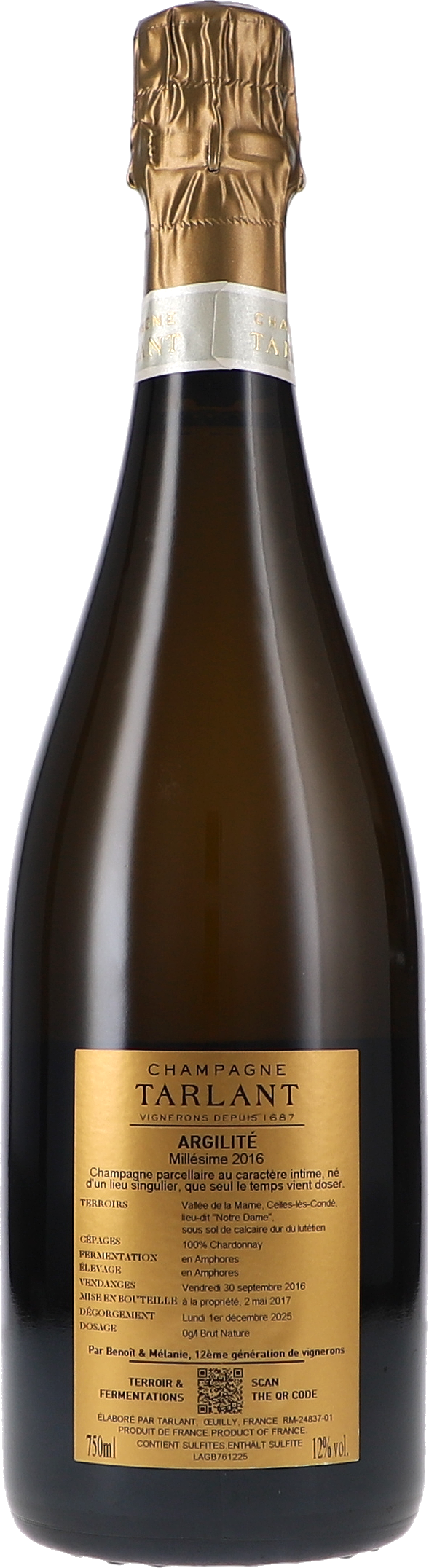 Champagner, Schaumwein, Dunkle Glasflasche, Goldfolie, Chardonnay