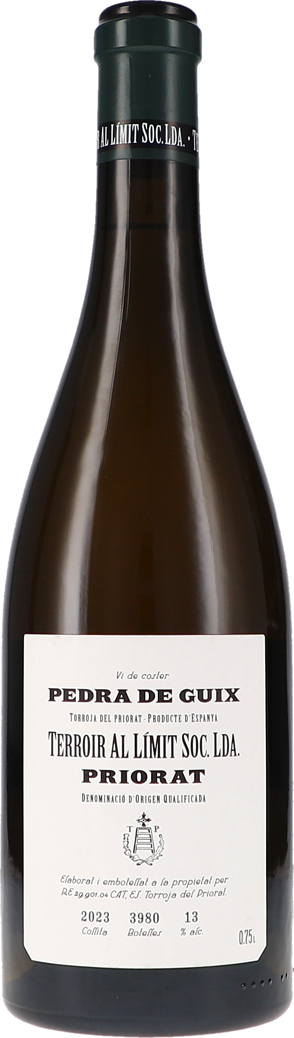 Rotwein, Glasflasche, dunkelgrün, Priorat, spanischer Wein