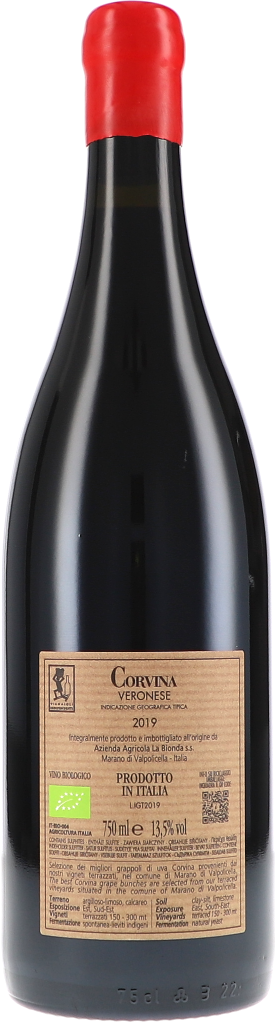 Wein, Rotwein, Flasche, Etikett, 750ml