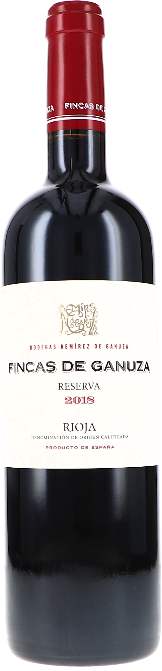 Fincas de Ganuza Reserva Alkohol, Getränk, Roter Wein, Flasche