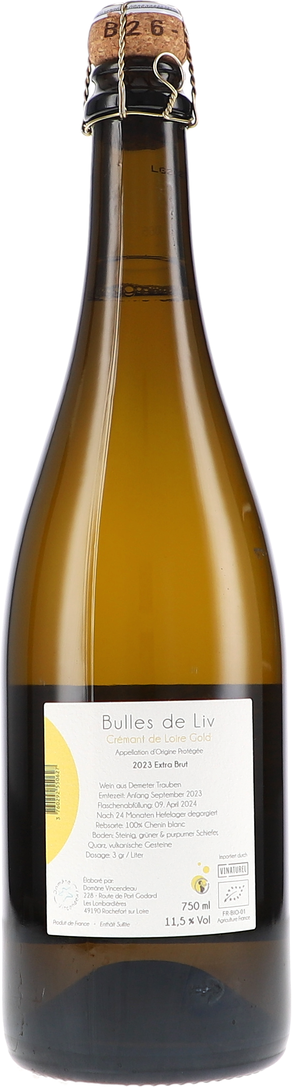 Champagne, Schaumwein, Flasche, Korken, 750 ml