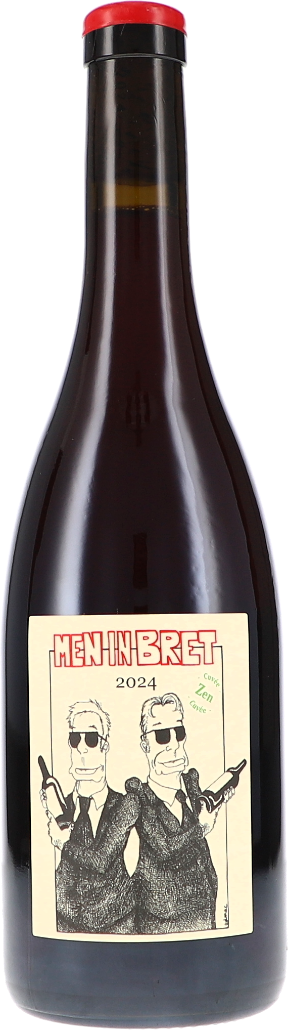 MEN IN BRET Zen VdF Alkohol, Bier, Flasche, Schnaps, Person