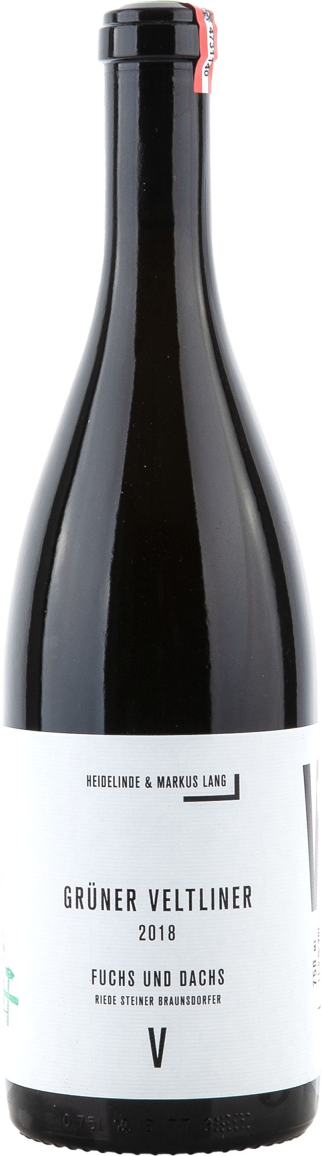 Wein, Rotwein, GrünerVeltliner, 2018, Flasche
